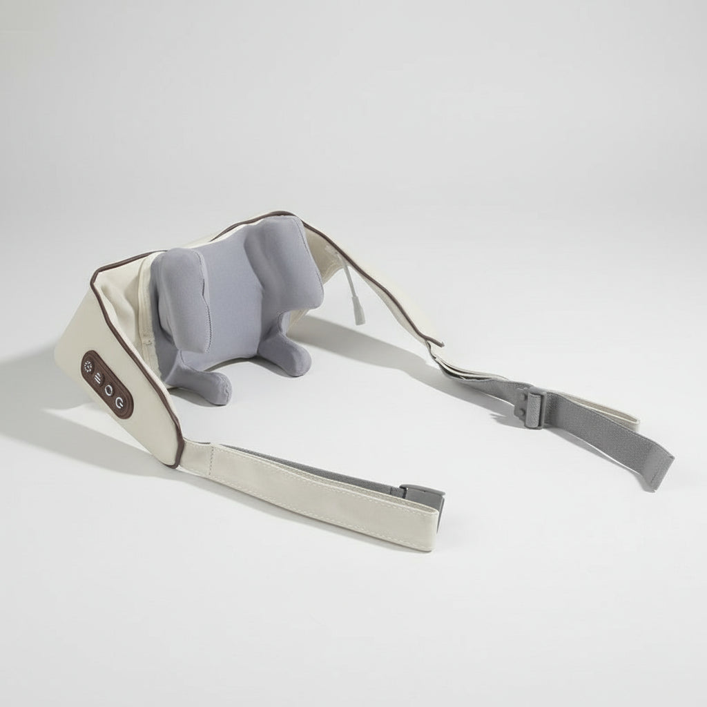 Electric Neck Massager with Heat – Deep Kneading & Hot Compress Relief