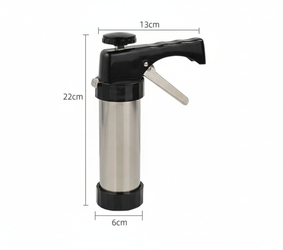 Biscuit Press Cookie Maker Set – Stainless Steel