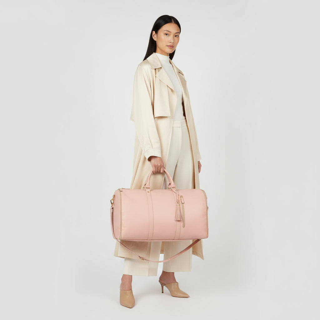 Large Capacity Travel Duffle Bag – Foldable Waterproof Weekender & Suit Tote