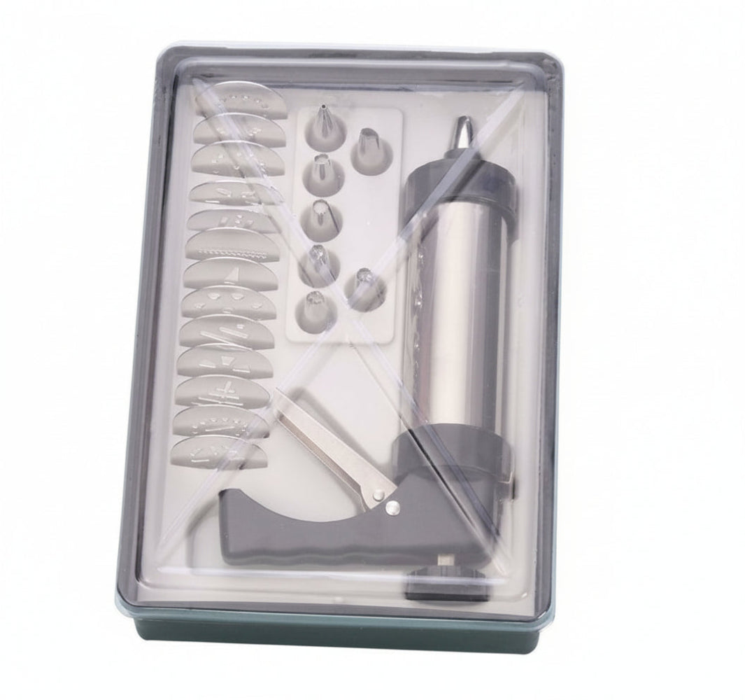 Biscuit Press Cookie Maker Set – Stainless Steel