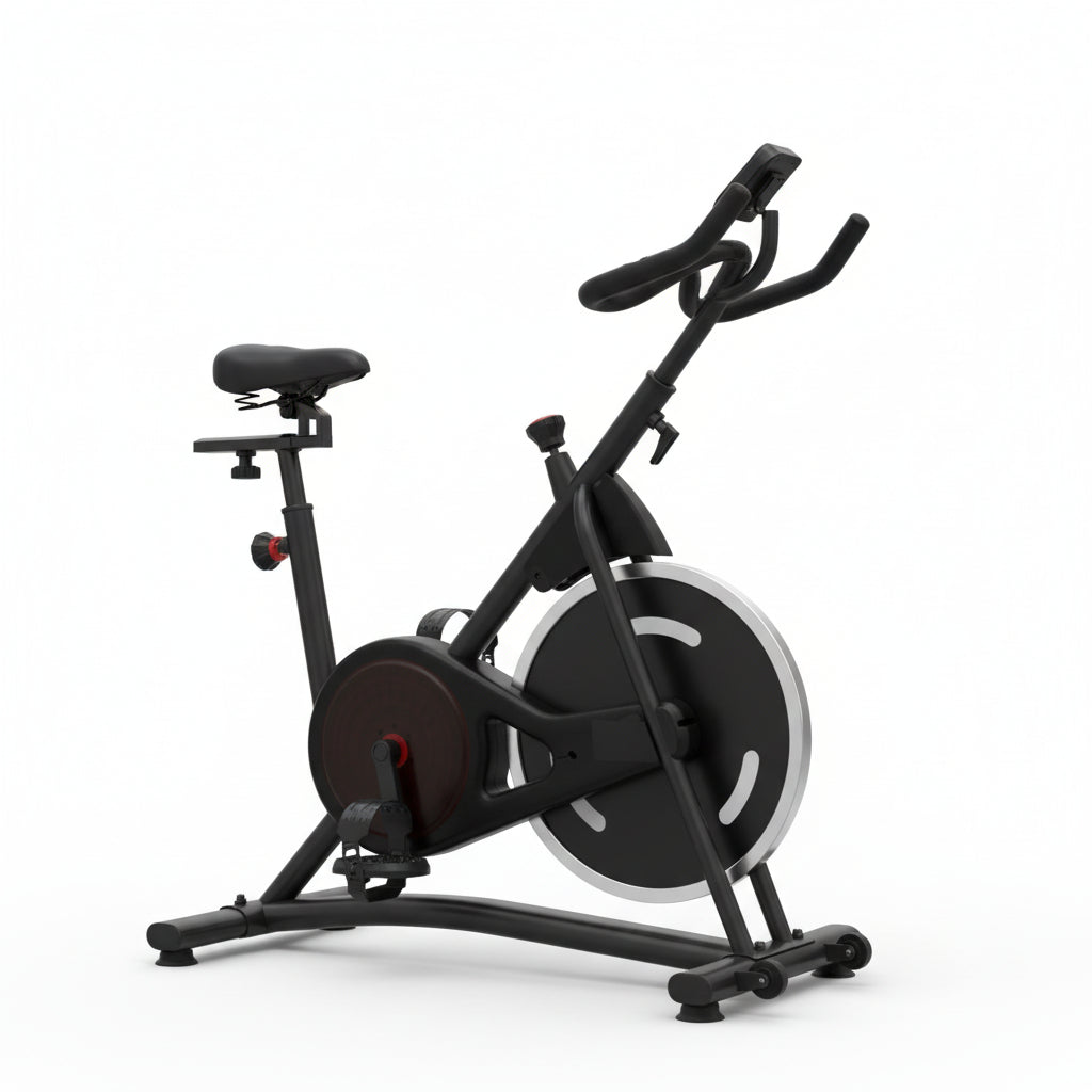 Magnetic Stationary Exercise Bike – Heavy-Duty Steel Frame, Digital Display, Cardio Training
