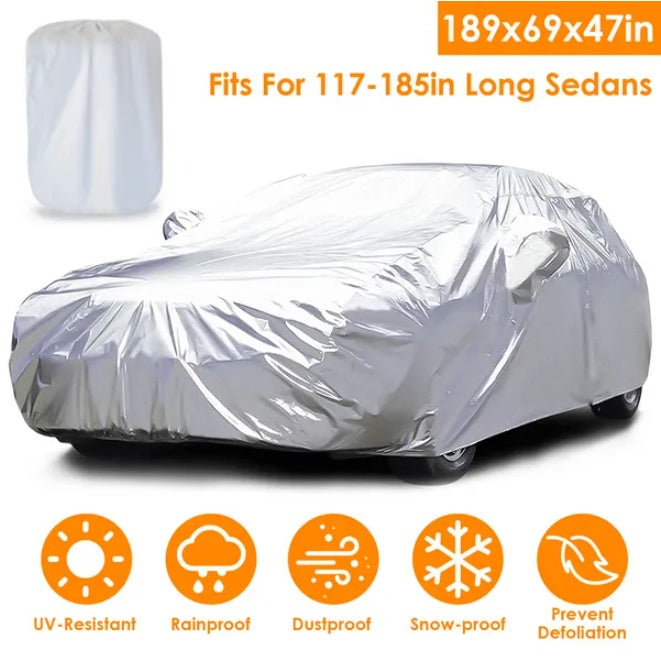 All-Weather UV Resistant Car Cover for Sedans