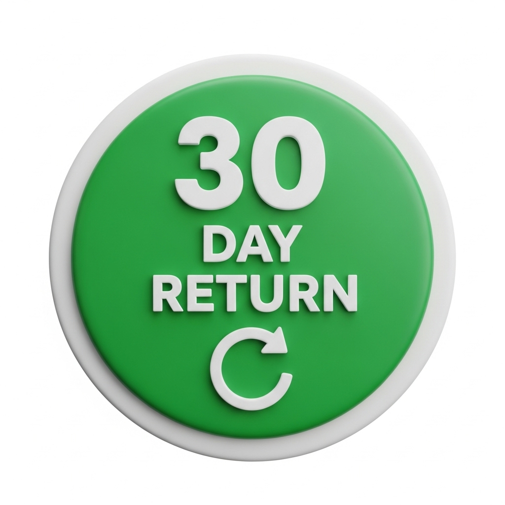 30-Days Free Returns