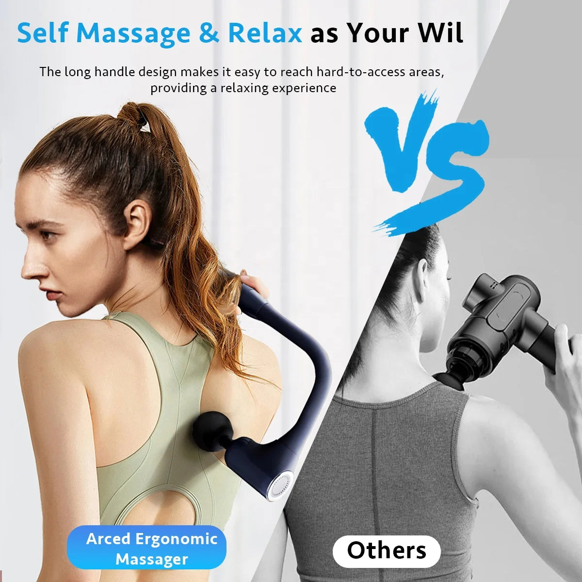 2025 Professional Deep Tissue Fascia Gun Massage Hammer