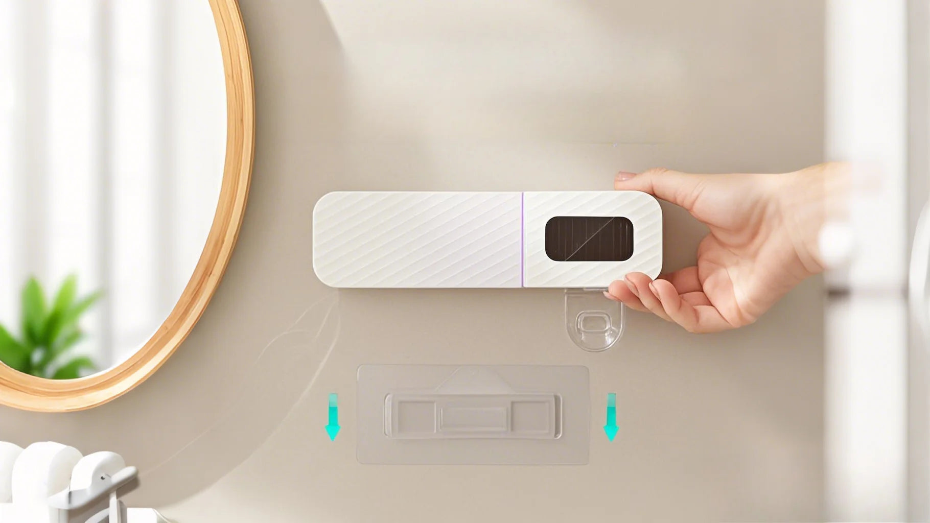 Smart Toothbrush Holder – Automatic Toothpaste Squeezer & Wall-Mounted Storage Rack