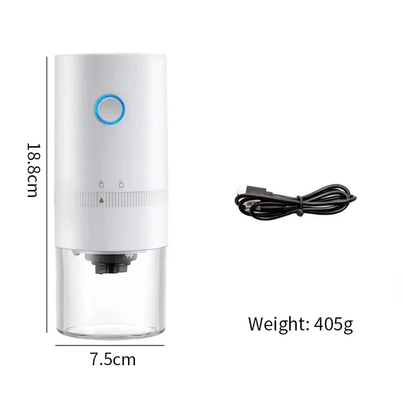 Portable Wireless Electric Coffee Maker – Rechargeable Espresso Machine with Built-In Battery