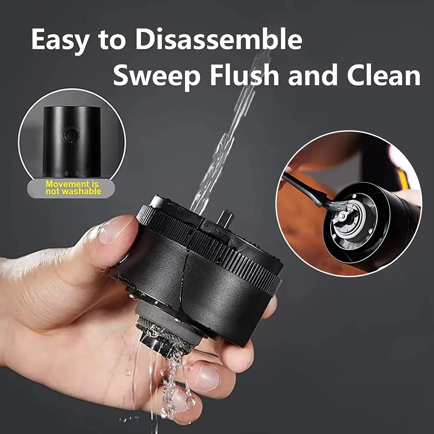 Portable Wireless Electric Coffee Maker – Rechargeable Espresso Machine with Built-In Battery