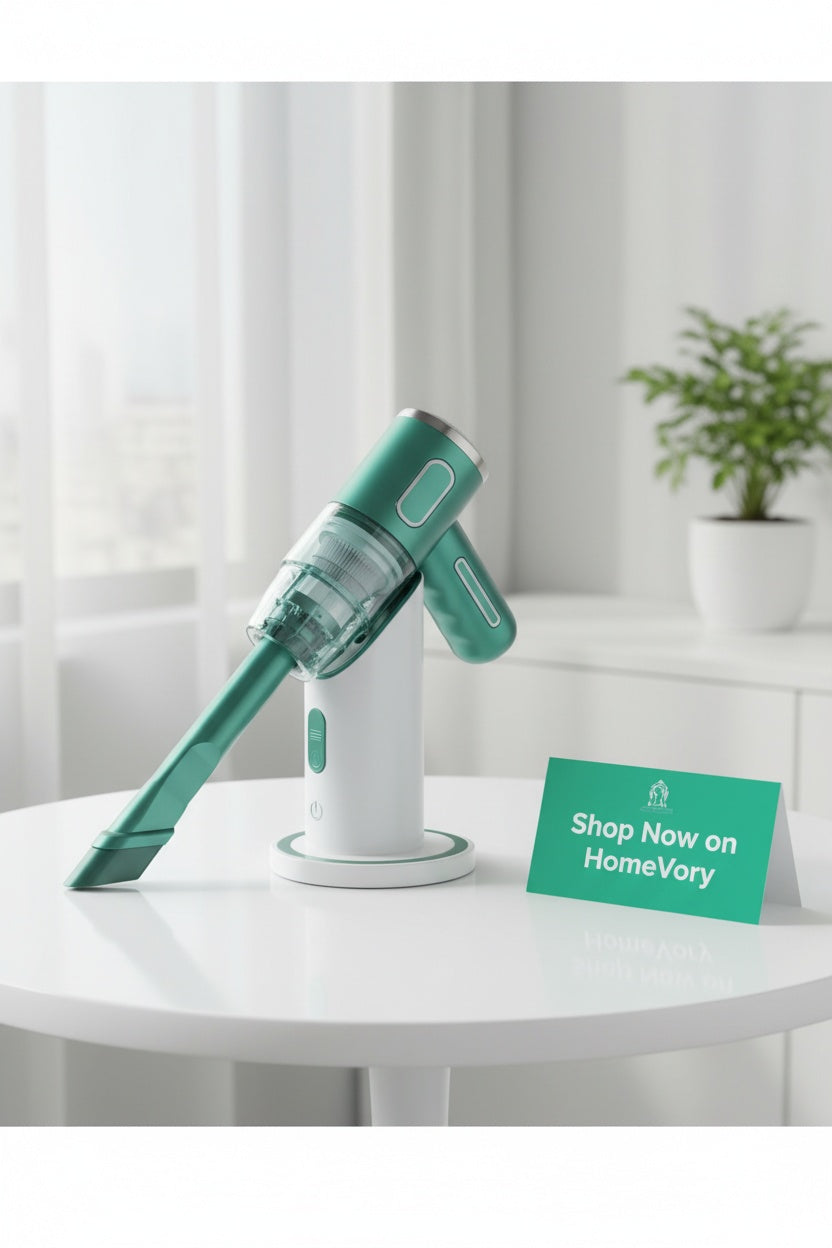 Cordless Handheld Vacuum Cleaner 29000PA – Powerful Mini Portable Car & Home Cleaner