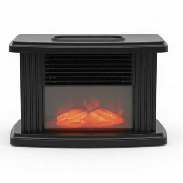 Mini Electric Fireplace Heater – 1000W