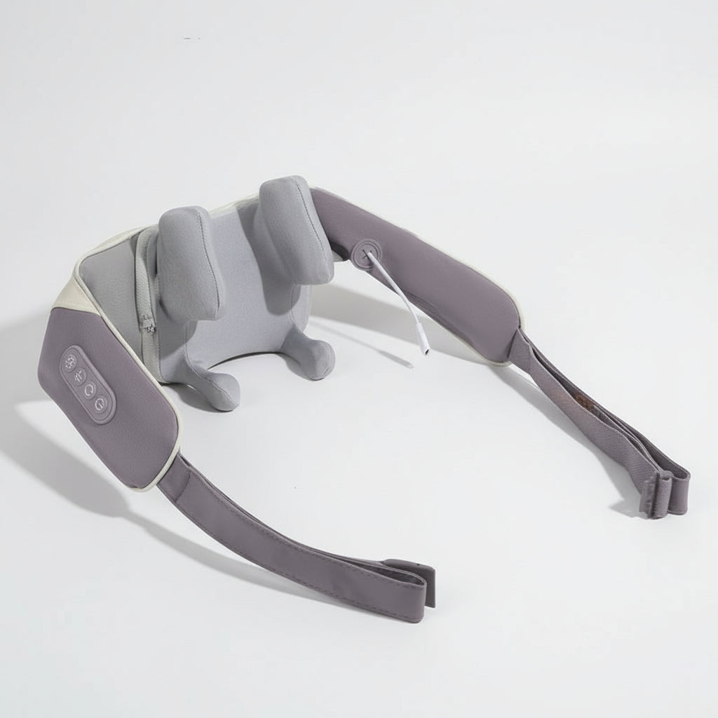 Electric Neck Massager with Heat – Deep Kneading & Hot Compress Relief