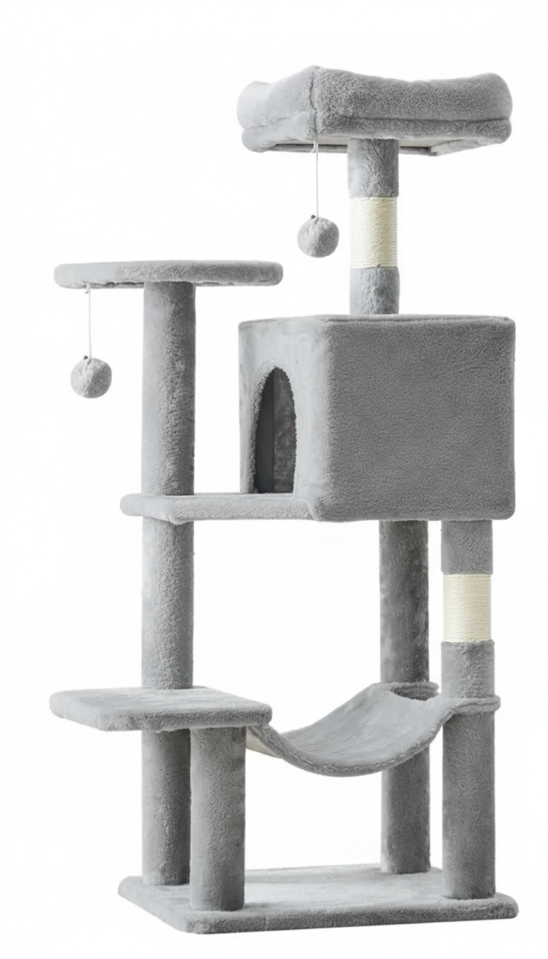 Cây cào móng mèo màu xám