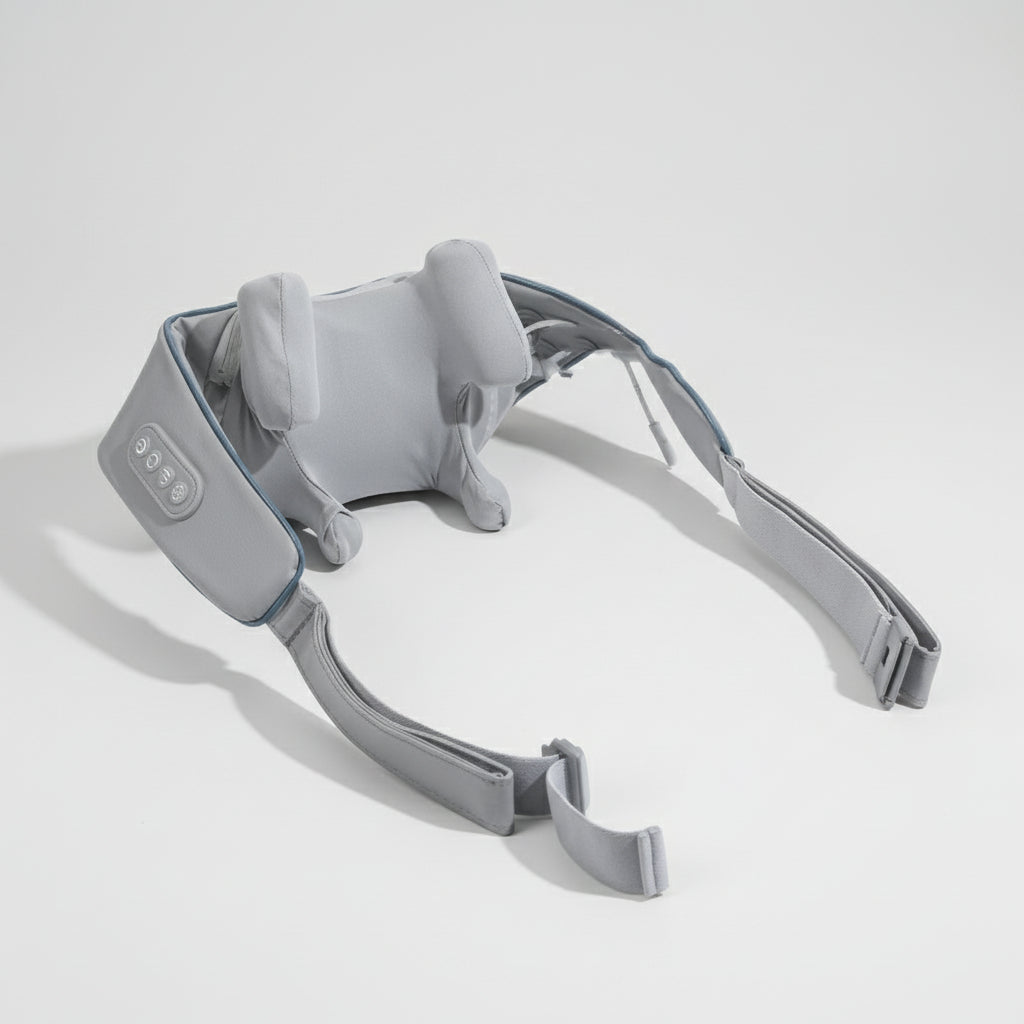 Electric Neck Massager with Heat – Deep Kneading & Hot Compress Relief