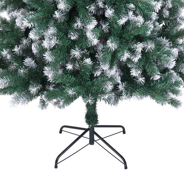 7FT Full Christmas Tree – 230 Tips, High-Density PVC, Easy Assembly, Realistic Holiday Pine Tree