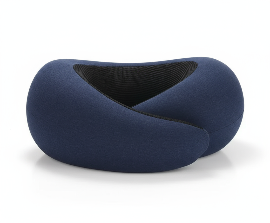 Gối cổ màu xanh navy