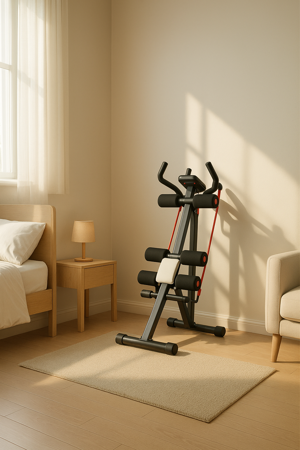 GIKPAL Ab Machine - Bedroom Workout