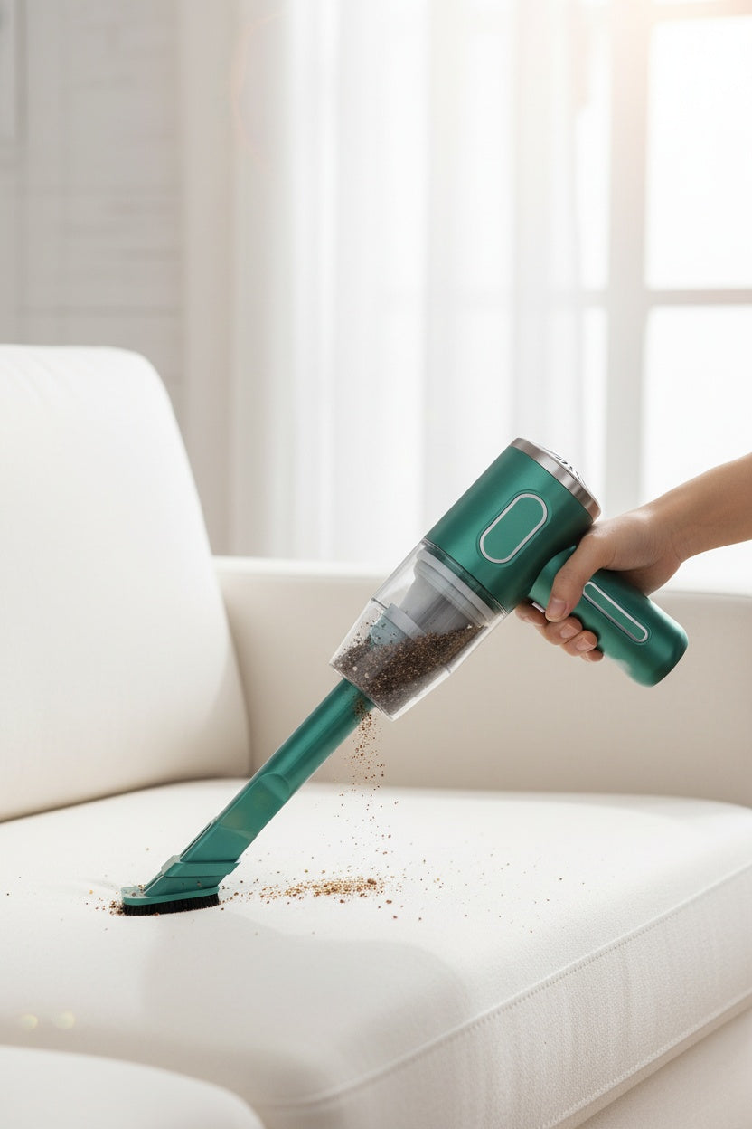 Cordless Handheld Vacuum Cleaner 29000PA – Powerful Mini Portable Car & Home Cleaner