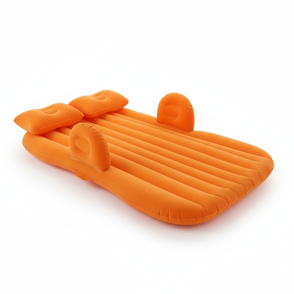 Nệm hơi ô tô màu cam