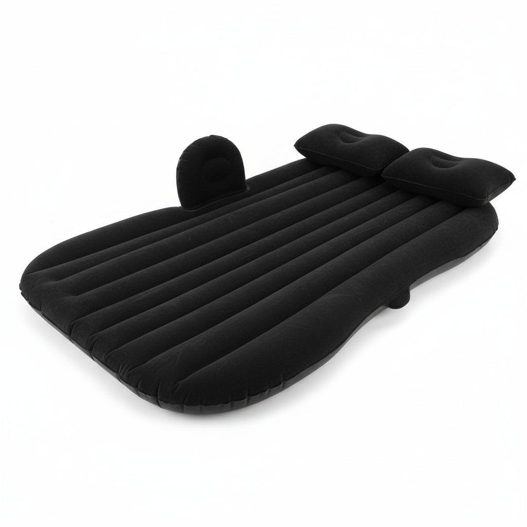 Nệm hơi ô tô màu đen