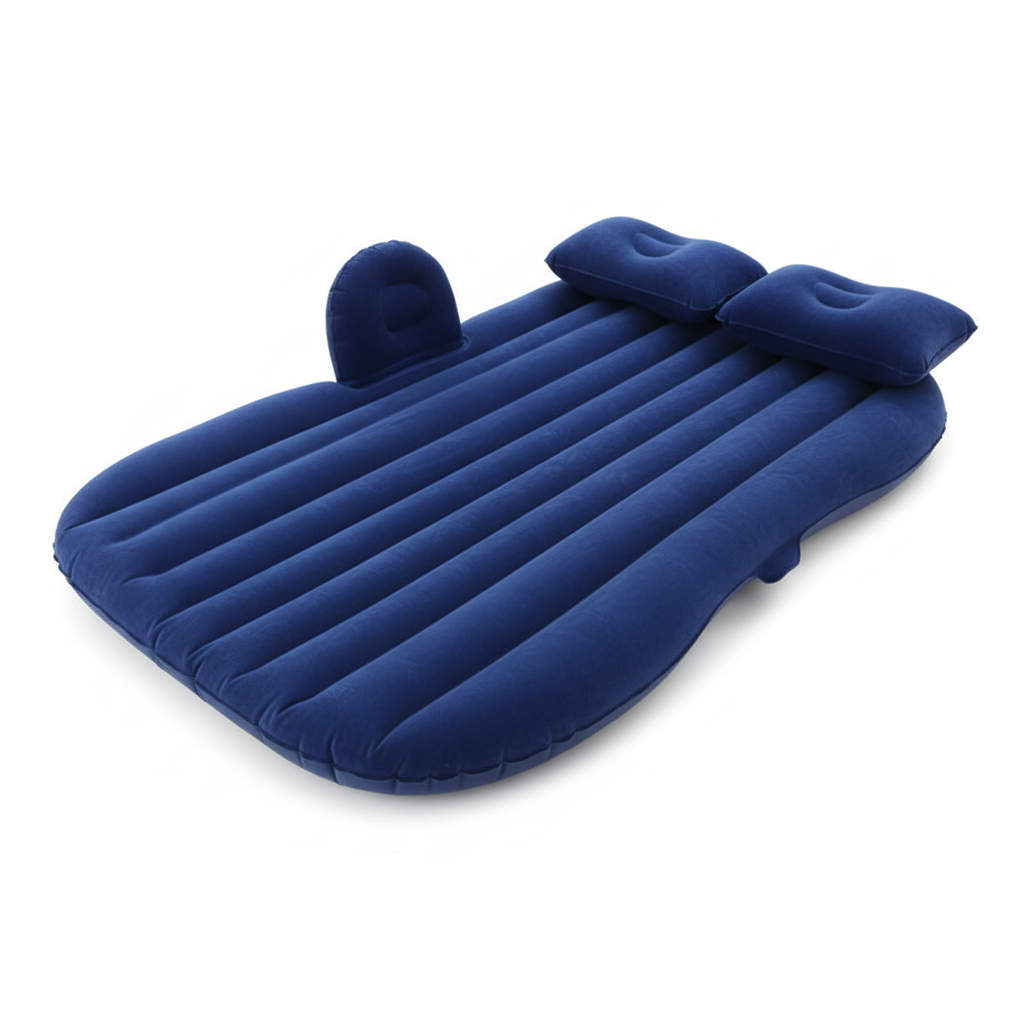 Nệm hơi ô tô màu xanh dương