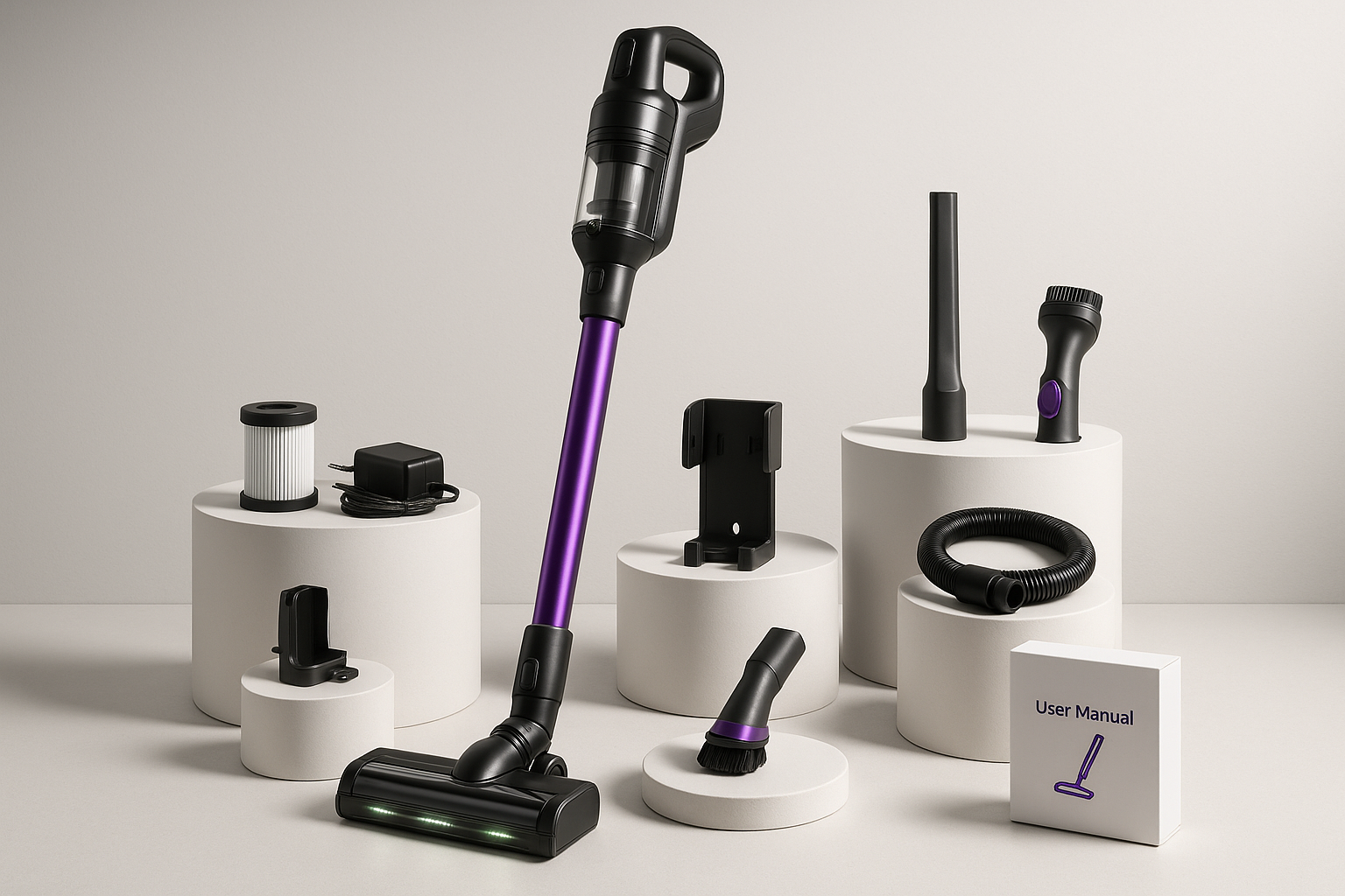 Ảnh bố trí bục trắng