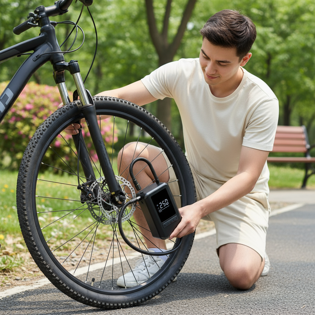 Ảnh lifestyle - sử dụng trên xe đạp