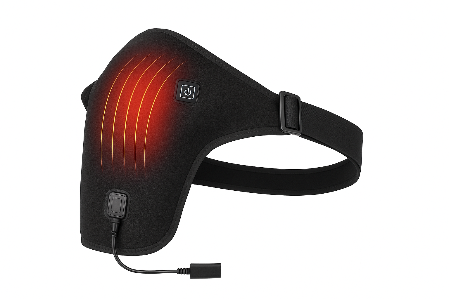 Ảnh sản phẩm trị liệu nhiệt vai nền trắng