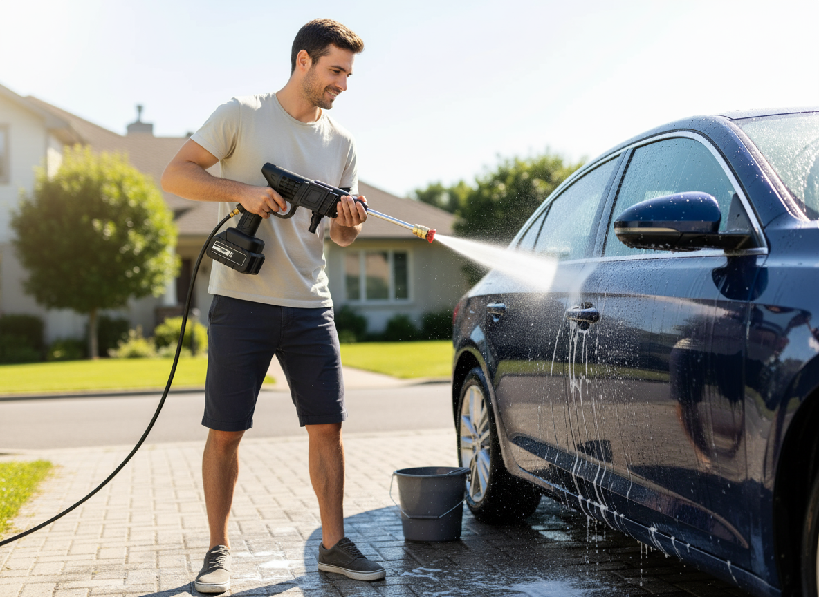 Pressure Washer - Car Washing