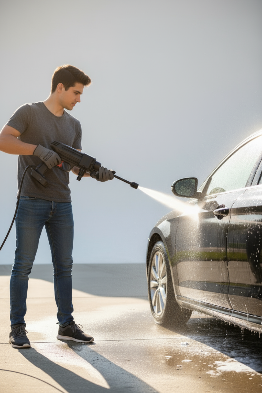 Pressure Washer - Car Washing