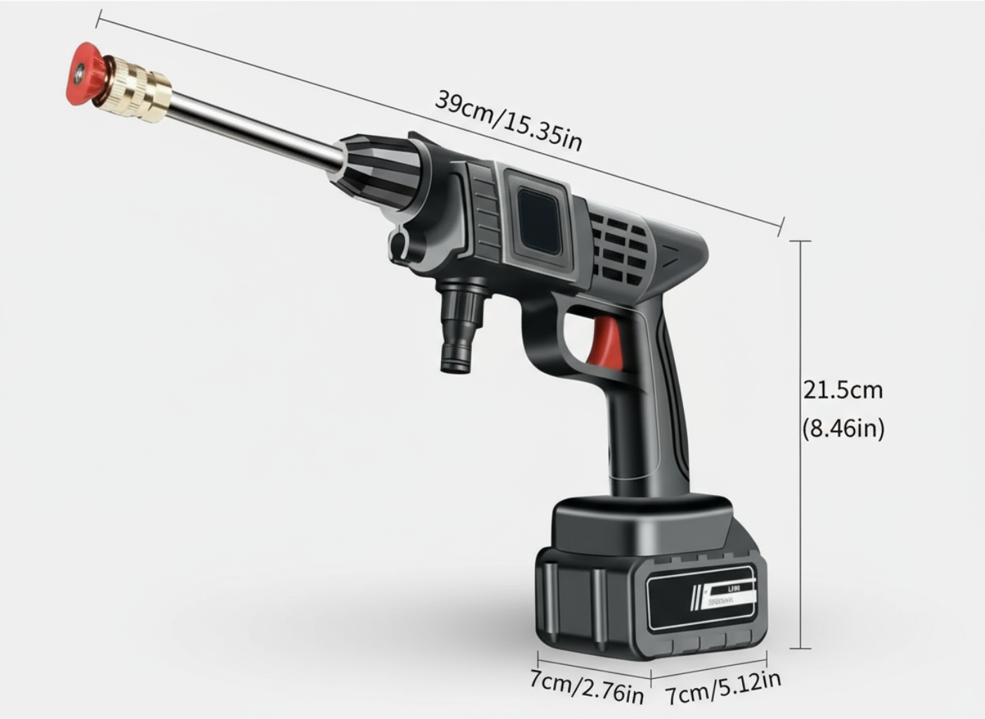 Pressure Washer - Dimensions