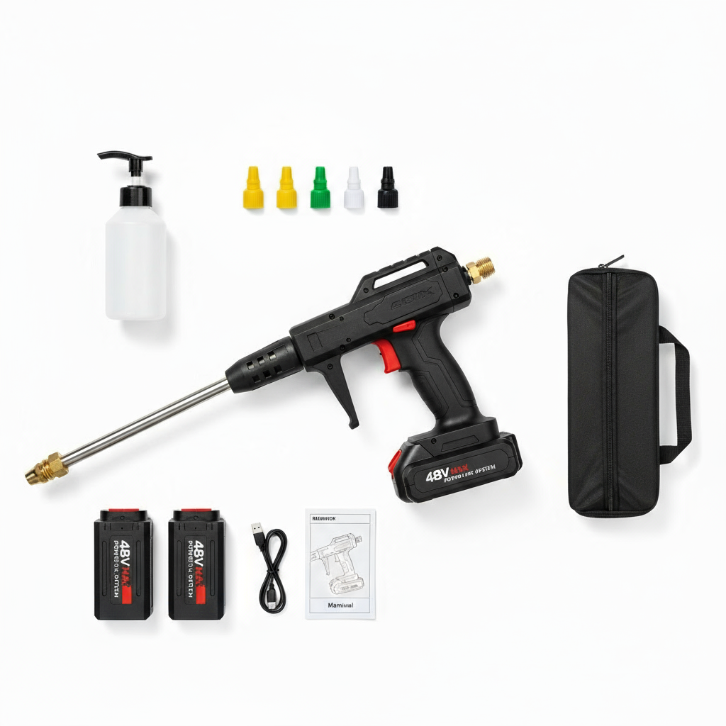 Pressure Washer - Organized Layout