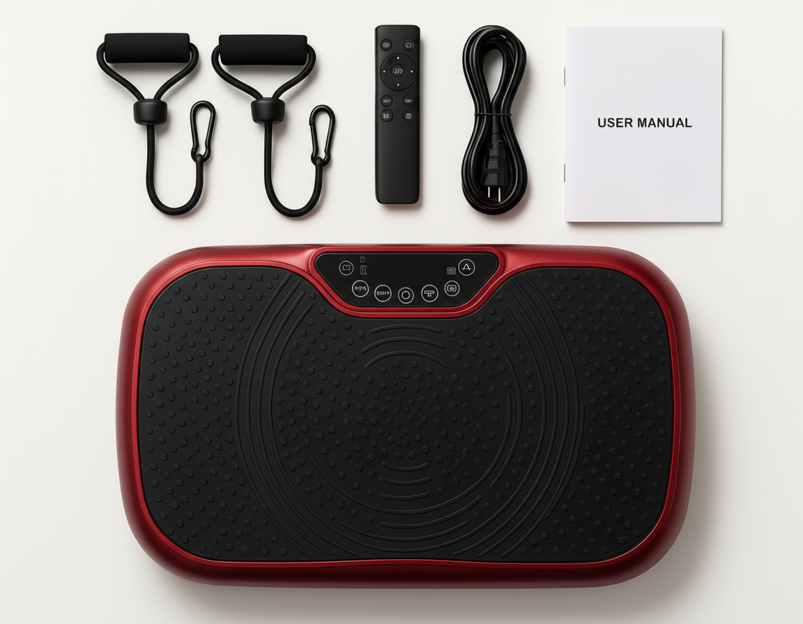 Vibration Plate - Red