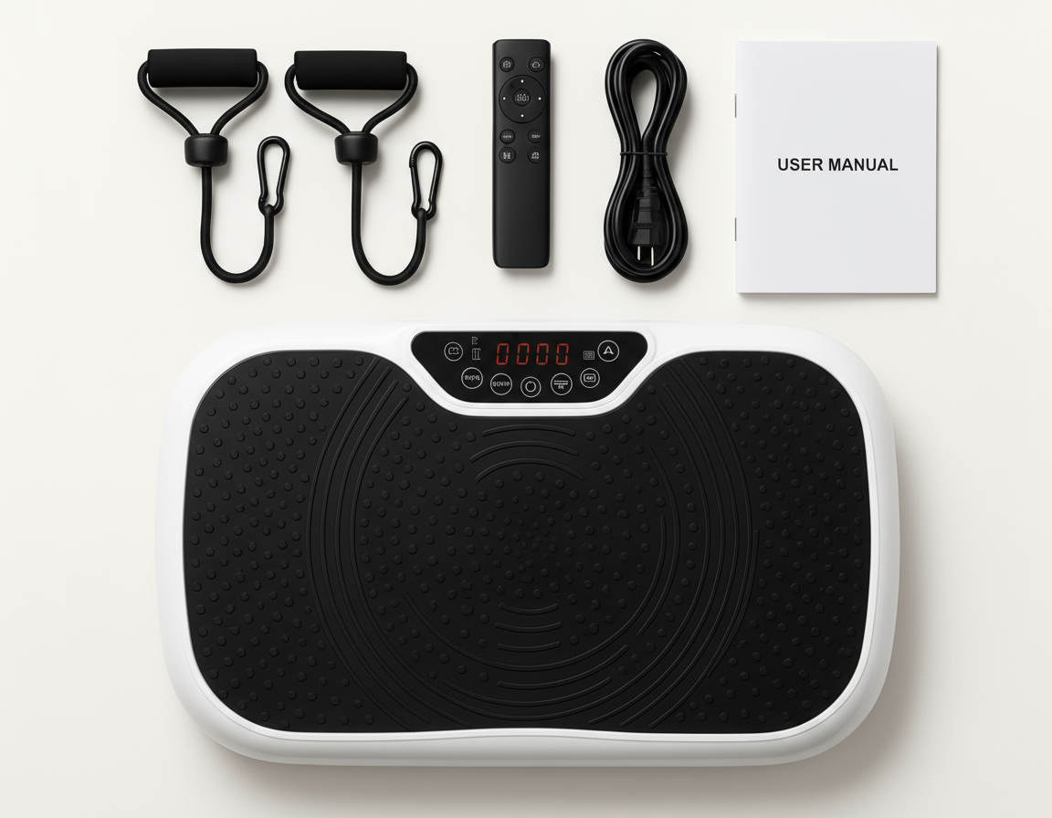 Vibration Plate - White