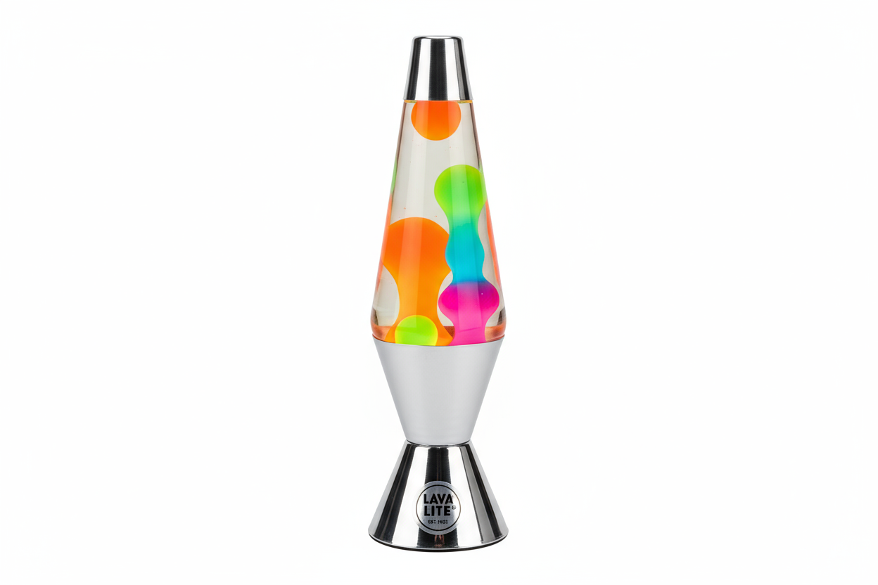 Vivid Colored Lava Lamp